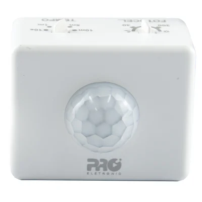 Sensor De Presença Proeletronic Pqssp-0360 Sobrepor De Parede 360°