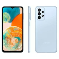 Smartphone Samsung Galaxy A23 5G, 128GB, 4GB RAM, Câmera Quádrupla 50MP, Tela 6.6 Infinita, Azul Menor preço em Smartphone Samsung Galaxy A23 5G, 128GB, 4GB RAM, Câmera Quádrupla 50MP, Tela 6.6 Infinita, Azul