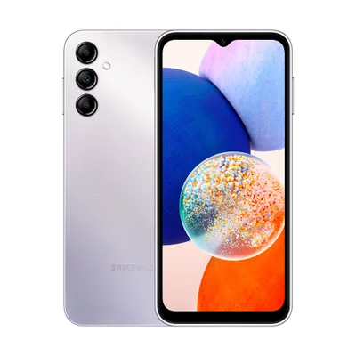 Smartphone Samsung Galaxy A14, 5G, 128GB, Câmera Tripla 50MP + Selfie 13MP, Tela 6.6, Android 13