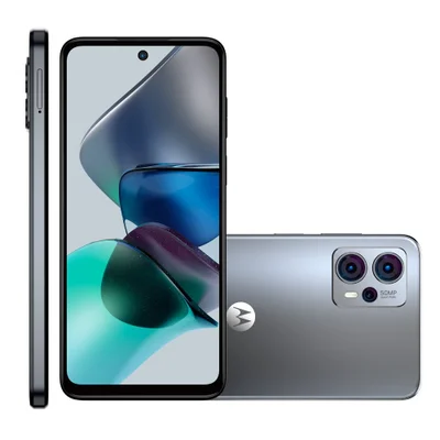 Smartphone Motorola Moto G23, 128GB, 4GB RAM, Octa Core, Câmera Tripla 50MP,  Tela 6.5, Grafite - Xt2333