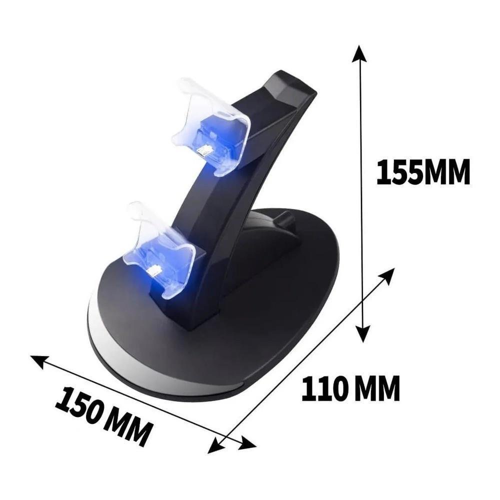 Imagem 5 de 5 do produto Suporte Power Carregador, PS4 Controle Duplo Dualshock 4