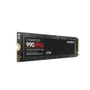 SSD Samsung 990 Pro 2TB, Nvme M.2 2280, Leitura até 7450mb/s e Gravação até 6900mb/s.