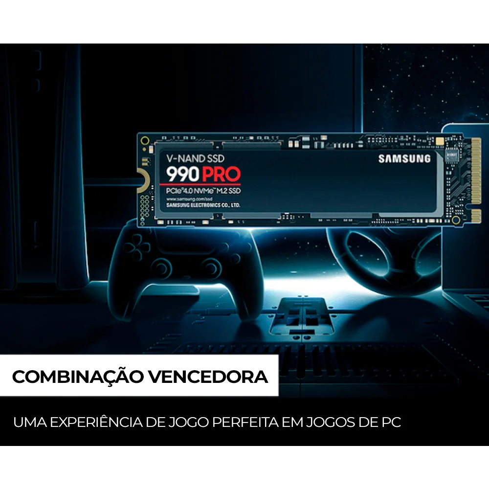 新品未使用　Samsung 990 PRO 2TB NVMe M.2 SSD SSD Samsung 990 PRO 2TB NVMe M.2 2280 (Leitura até 7450MB