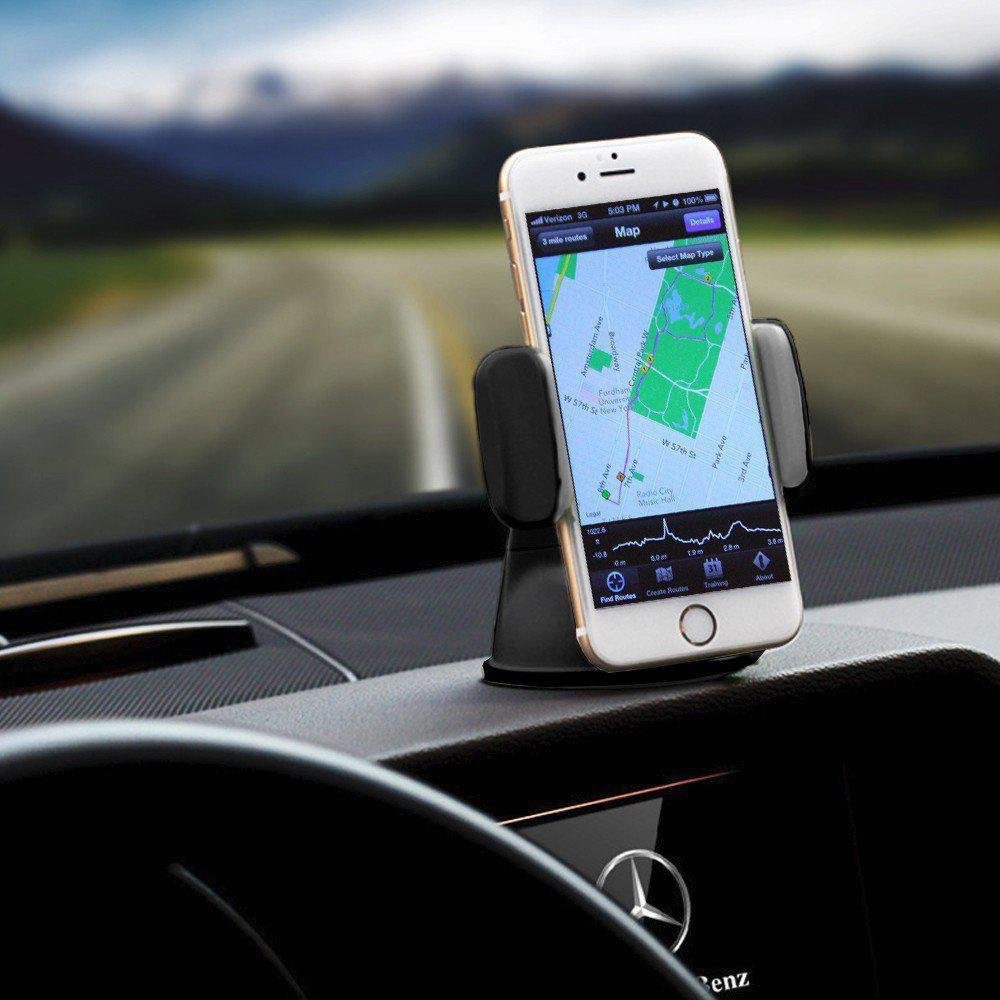 Imagem 3 de 5 do produto Suporte Para Celular Para Vidro Painel Carro Fixação, Forte