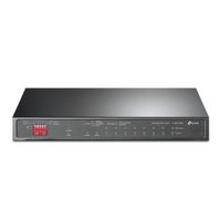 Switch Tp-link Gigabit Profissional 10/100/1000, C/ 10 Portas - Tl-sg1210mp