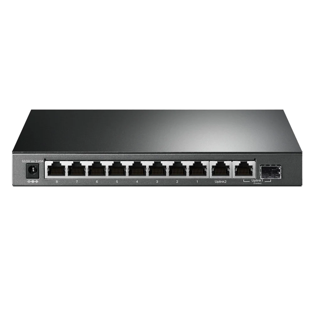 Imagem 4 de 5 do produto Switch Tp-link Gigabit Profissional 10/100/1000, C/ 10 Portas - Tl-sg1210mp