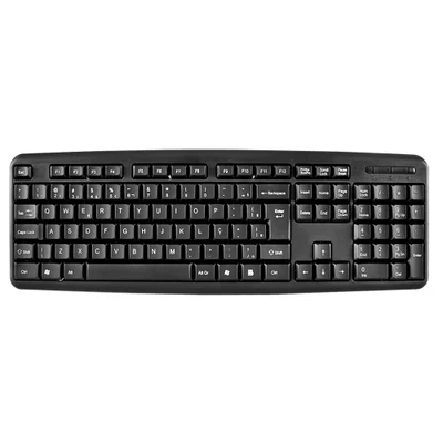 Teclado Evus, USB, ABNT2, Teclas Macias e Silenciosas, Design Arredondado, Ergonômico - TC-03O