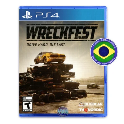 Wreckfest - Ps4 - Mídia Física