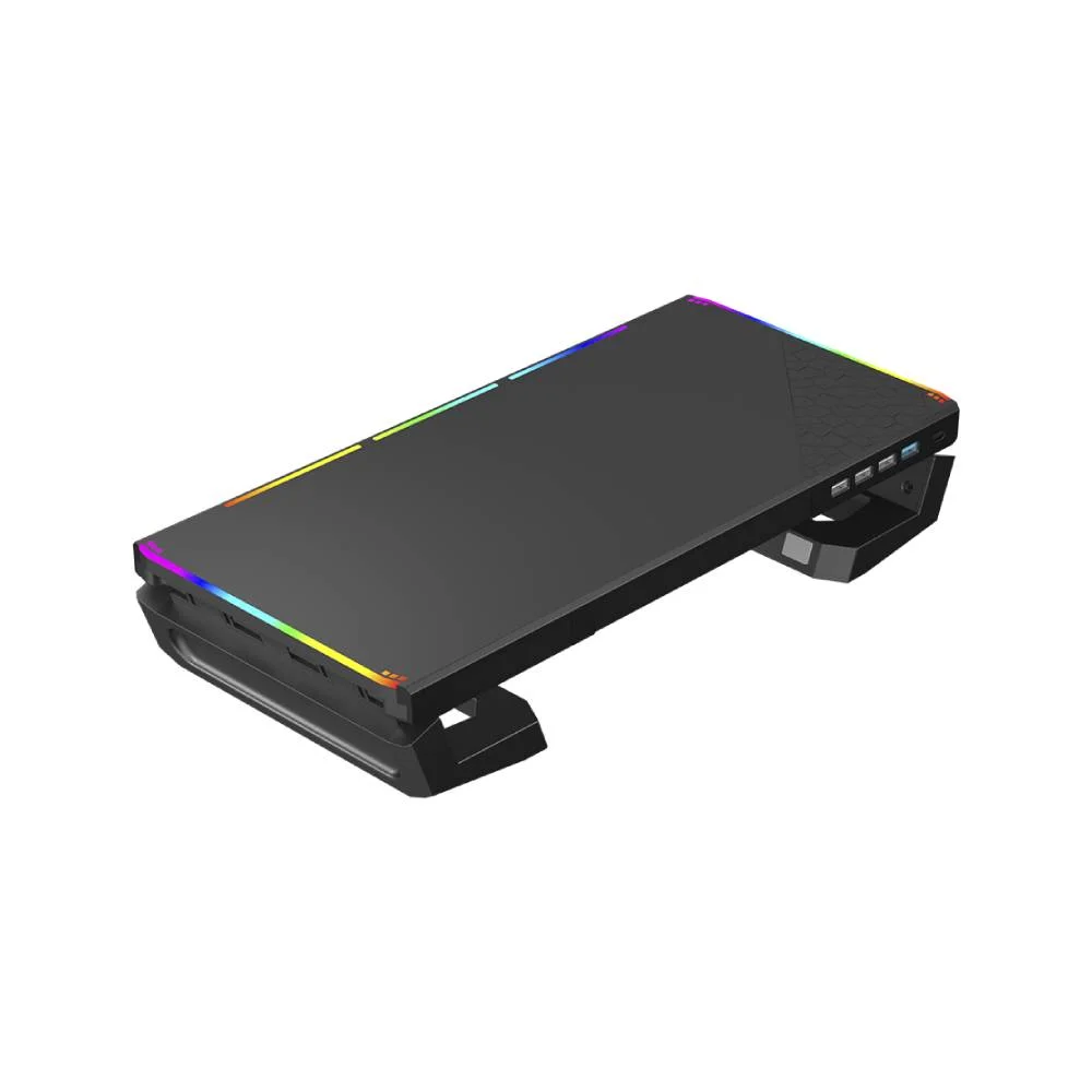 Imagem 2 de 5 do produto Suporte Para Monitor C3tech Bm-L100bk, RGB, Preto