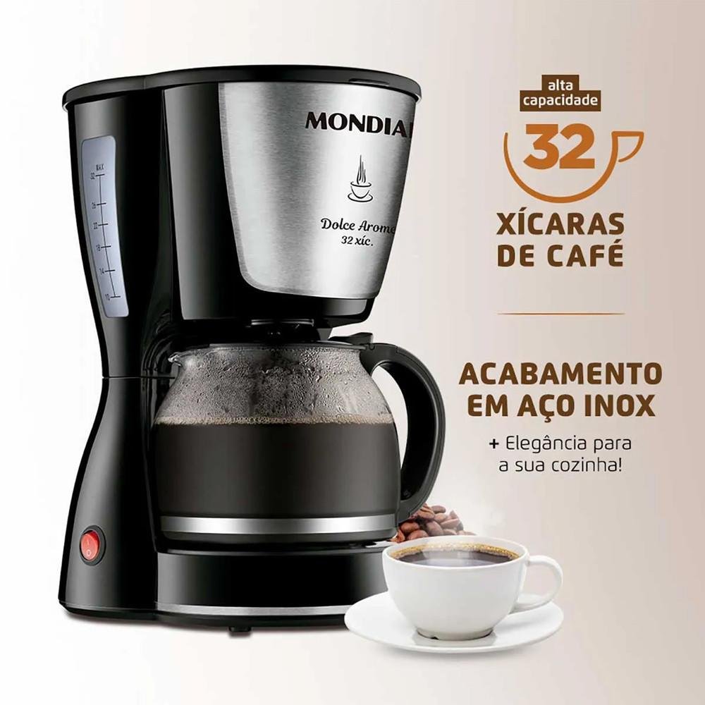 Imagem 4 de 5 do produto Cafeteira Elétrica C-32-32x Dolce Arome Mondial 800w