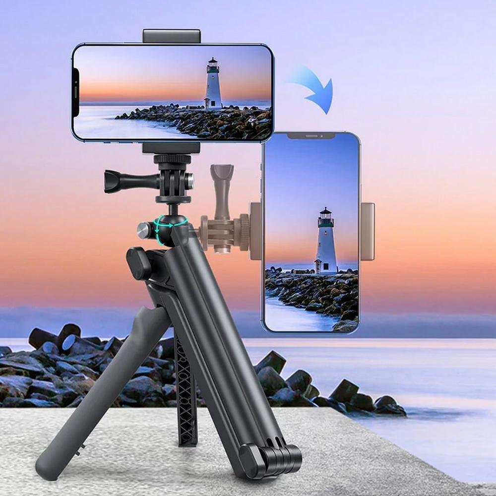 Bastão Telesin, 3-way, Multifuncional, Para Gopro E Similares Bastão Telesin, 3-way, Multifuncional, Para Gopro E Similares