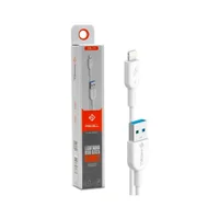 Cabo Lightining Pmcell Cb-11 Sólido Branco 1 Metro - AC2433.