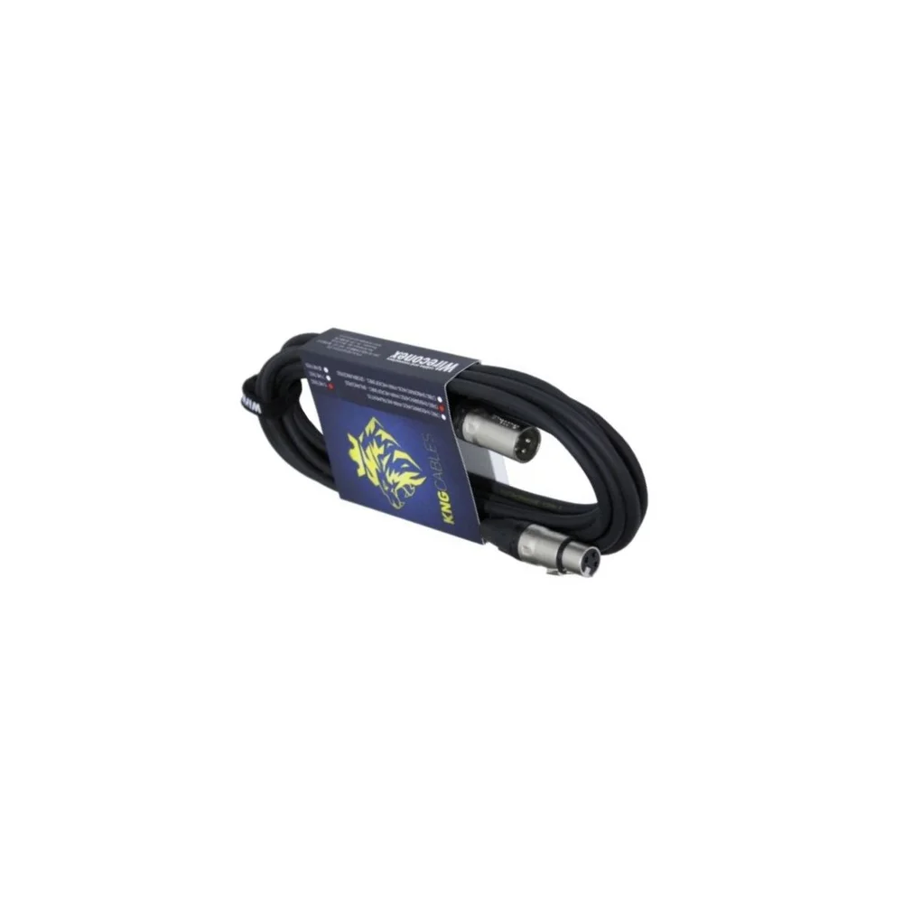 Imagem 3 de 5 do produto Cabo Para Microfone Xlr/xlr 10 Metros Balanceado Wireconex Mcb-10,preto