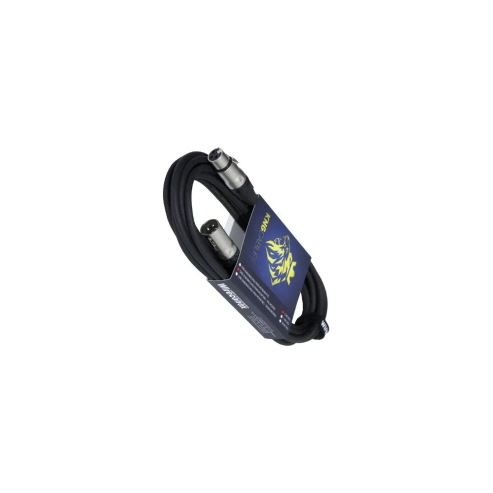 Imagem 4 de 5 do produto Cabo Para Microfone Xlr/xlr 10 Metros Balanceado Wireconex Mcb-10,preto