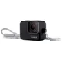 Capa Silicone Sleeve, Cordão Lanyard Para Gopro 5/6/7,preto