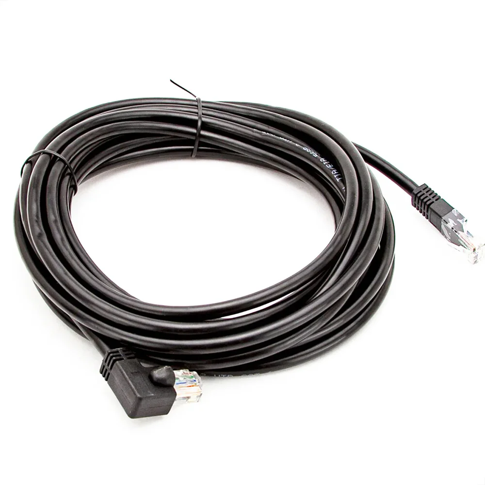 Imagem 5 de 5 do produto Cabo De Rede Cirilo, Cat6, Plug 90 Graus, Para Lateral, 3 Metros