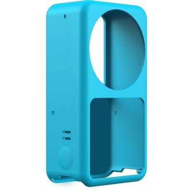 Capa De Proteção Telesin, Em Silicone Para Dji Action 2 - Azul