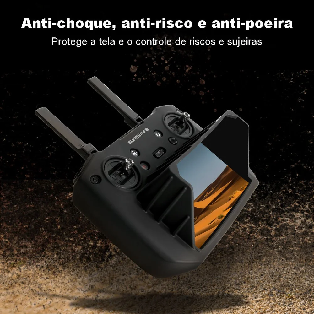 Capa De Silicone Sunnylife, Com Proteção Solar Para Dji Rc Pro