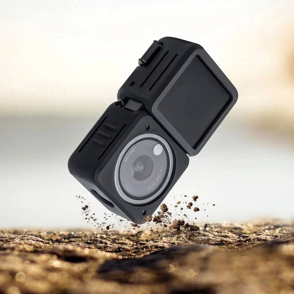 Imagem 3 de 5 do produto Capa De Silicone Sunnylife, Para Câmera Dji Action 2, Dual Screen