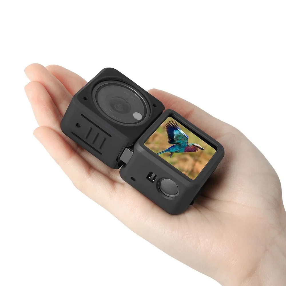 Imagem 4 de 5 do produto Capa De Silicone Sunnylife, Para Câmera Dji Action 2, Dual Screen