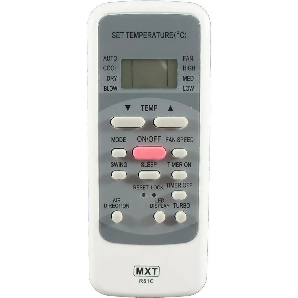 Imagem 2 de 2 do produto Controle Remoto Ar Midea Electrolux Trane R51m/ce, Compatível