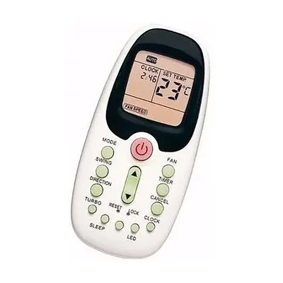 Controle Remoto de Ar Condicionado Mbtech Compatível com Split Comfee Mss-09cr, Mss-12cr