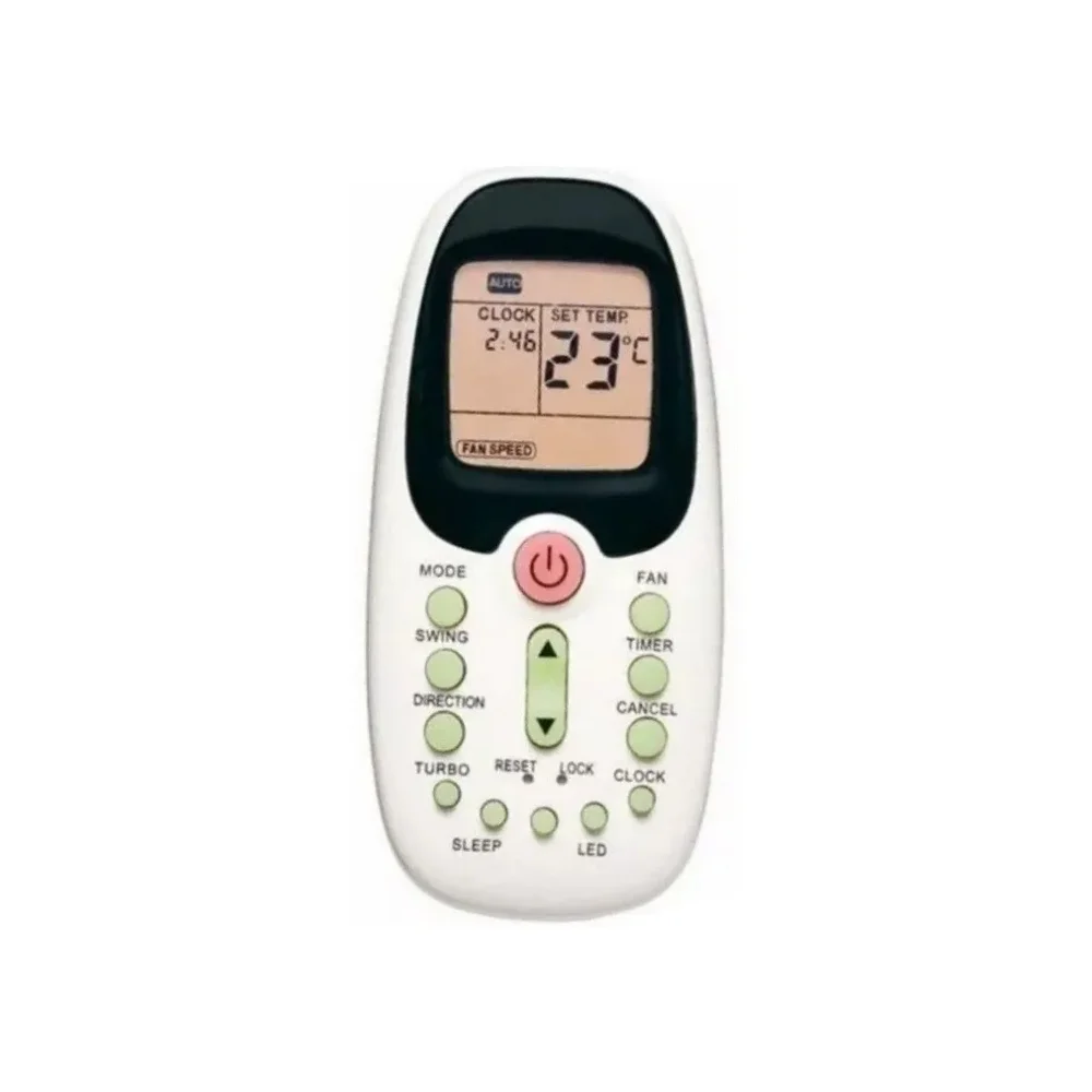 Imagem 2 de 2 do produto Controle Remoto de Ar Condicionado Mbtech Compatível com Split Comfee Mss-09cr, Mss-12cr