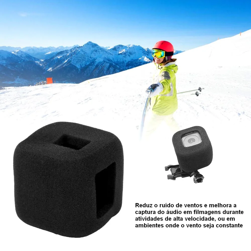 Imagem 4 de 5 do produto Espuma Acústica Windslayer Anti-ruídos Para Gopro, Session 4 E 5