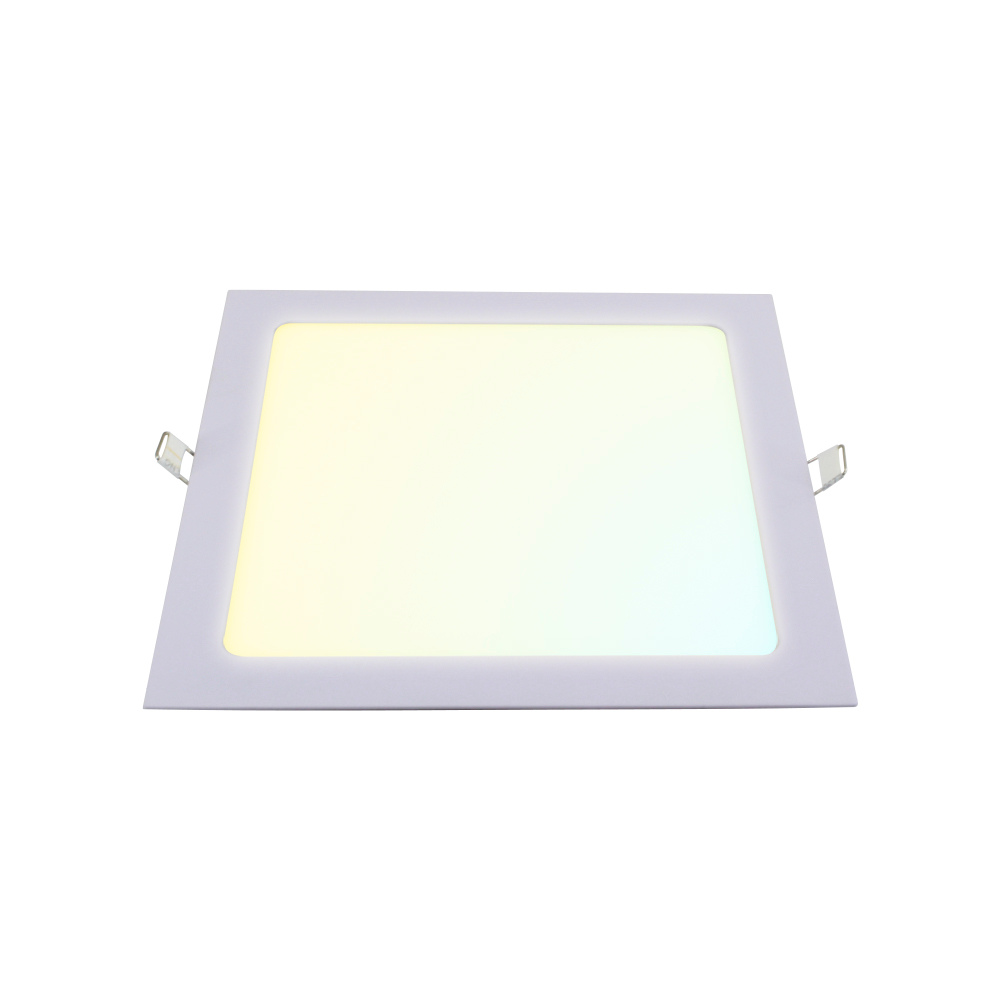 Painel LED Smart, Taschibra, Quadrado, de Embutir, 18w, 2700k + 6500k,  Wi-fi - Bivolt