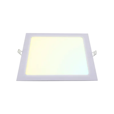 Painel LED Smart, Taschibra, Quadrado, de Embutir, 18w, 2700k + 6500k,  Wi-fi - Bivolt