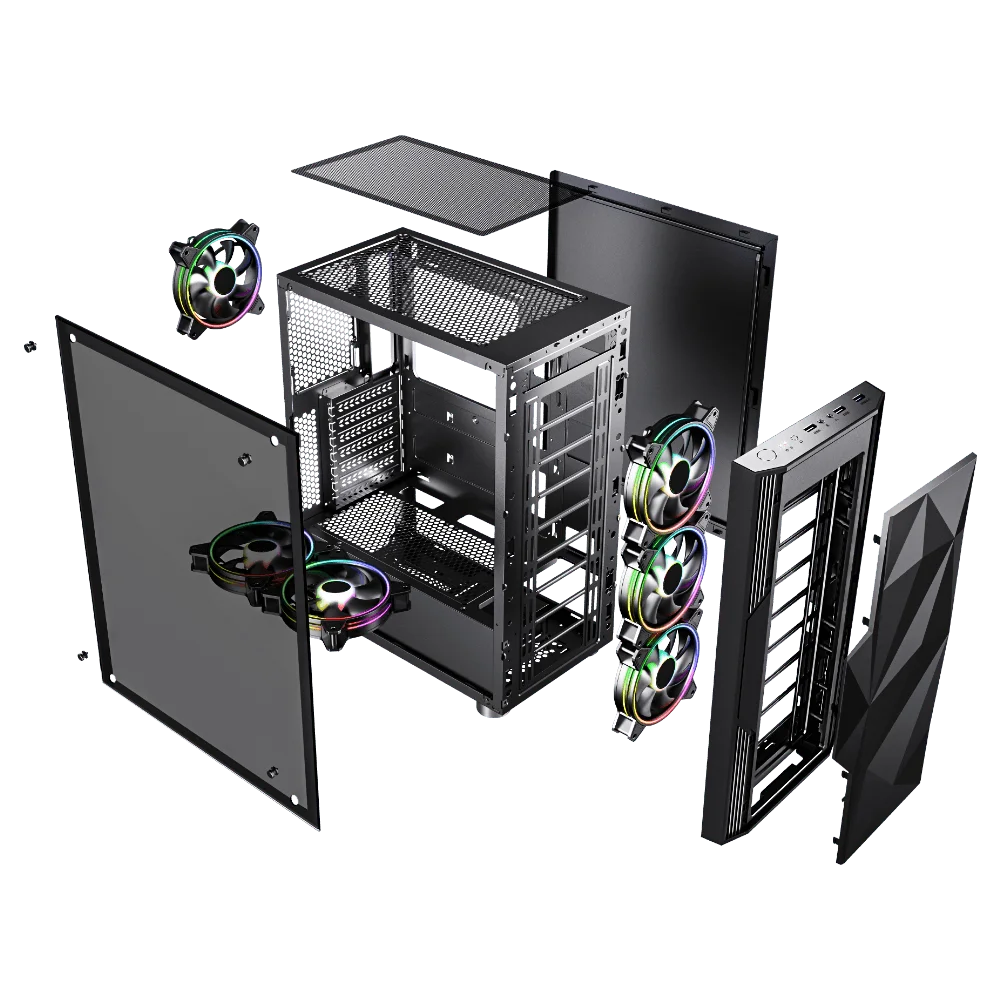 Pc Gamer AMD Ryzen 5 5600G, 16GB, Radeon Vega 7 Integrado, SSD 480GB M.2, Windows 11 Pro - Nli84603 - view 3