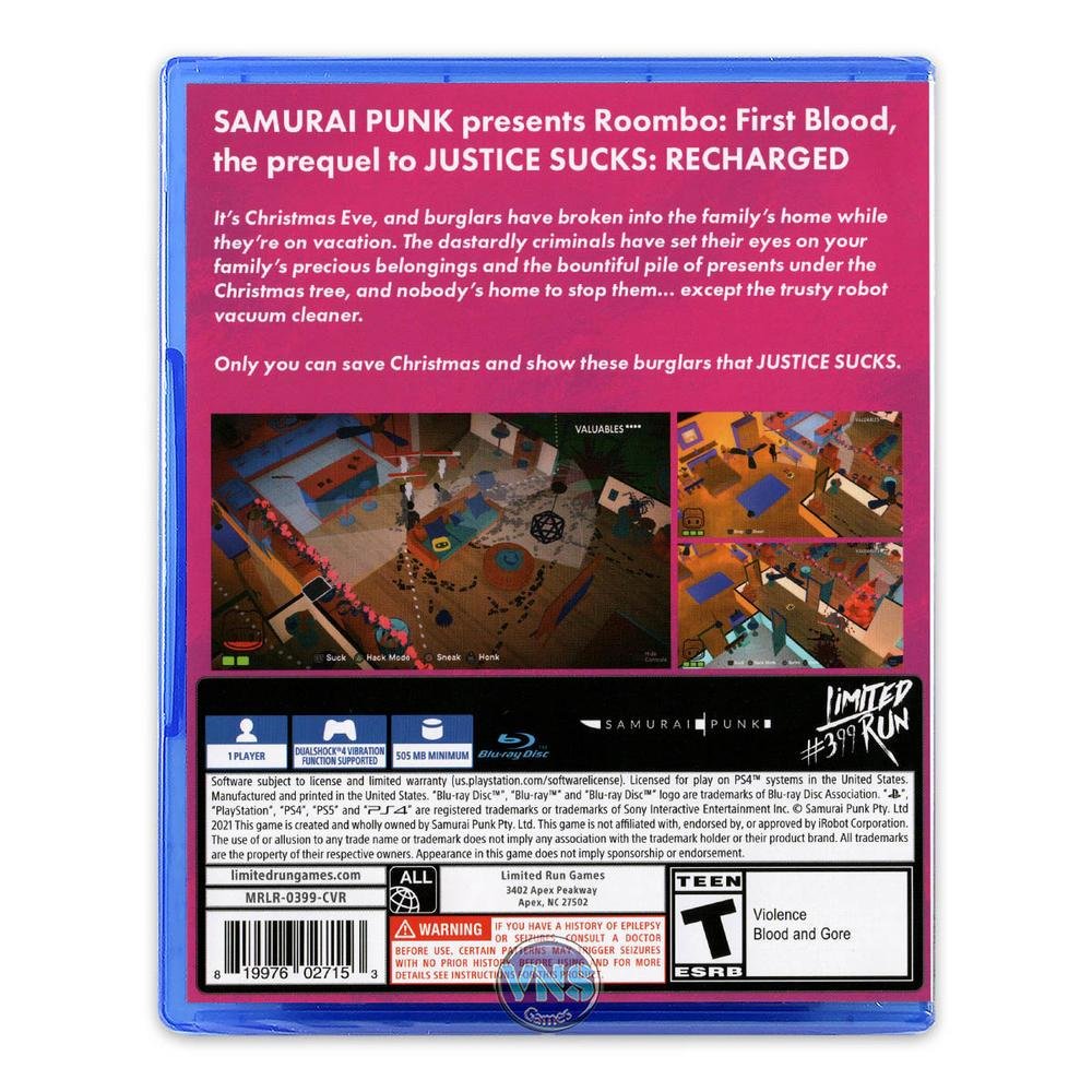 Imagem 4 de 5 do produto Jogo RooMBo: First Blood, Samurai Punk, Ps4