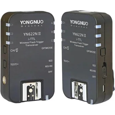 Rádio Flash Yongnuo Yn-622n Ii I-ttl, Para Nikon, Com 2 Transmissores