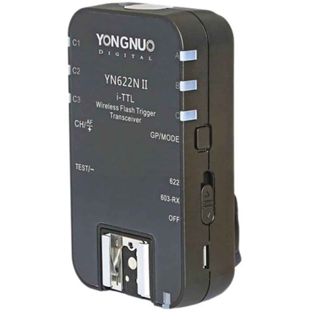 Rádio Flash Yongnuo Yn-622n Ii I-ttl, Para Nikon, Com 2 Transmissores