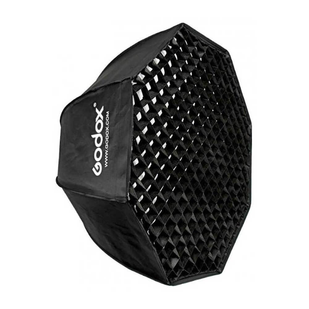 SoftBox Godox Octasb-fw95, Octogonal, 95cm, Com Grid, Para Flash, Com Sistema Bowen