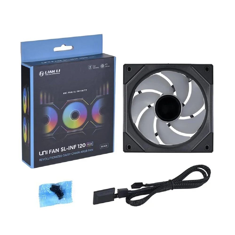Cooler Fan Lian Li Uni Slinfinity RGB 120mm KaBuM