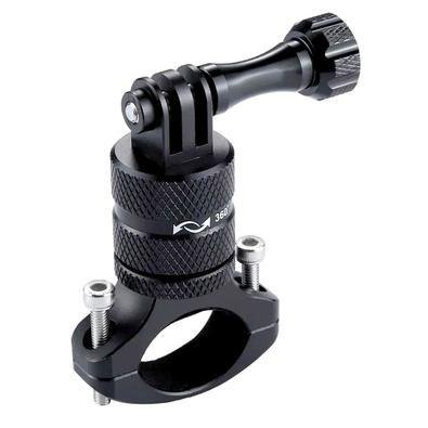 Suporte De Guidão Shoot, Em Alumínio 360° Para Gopro E Similares, Preto