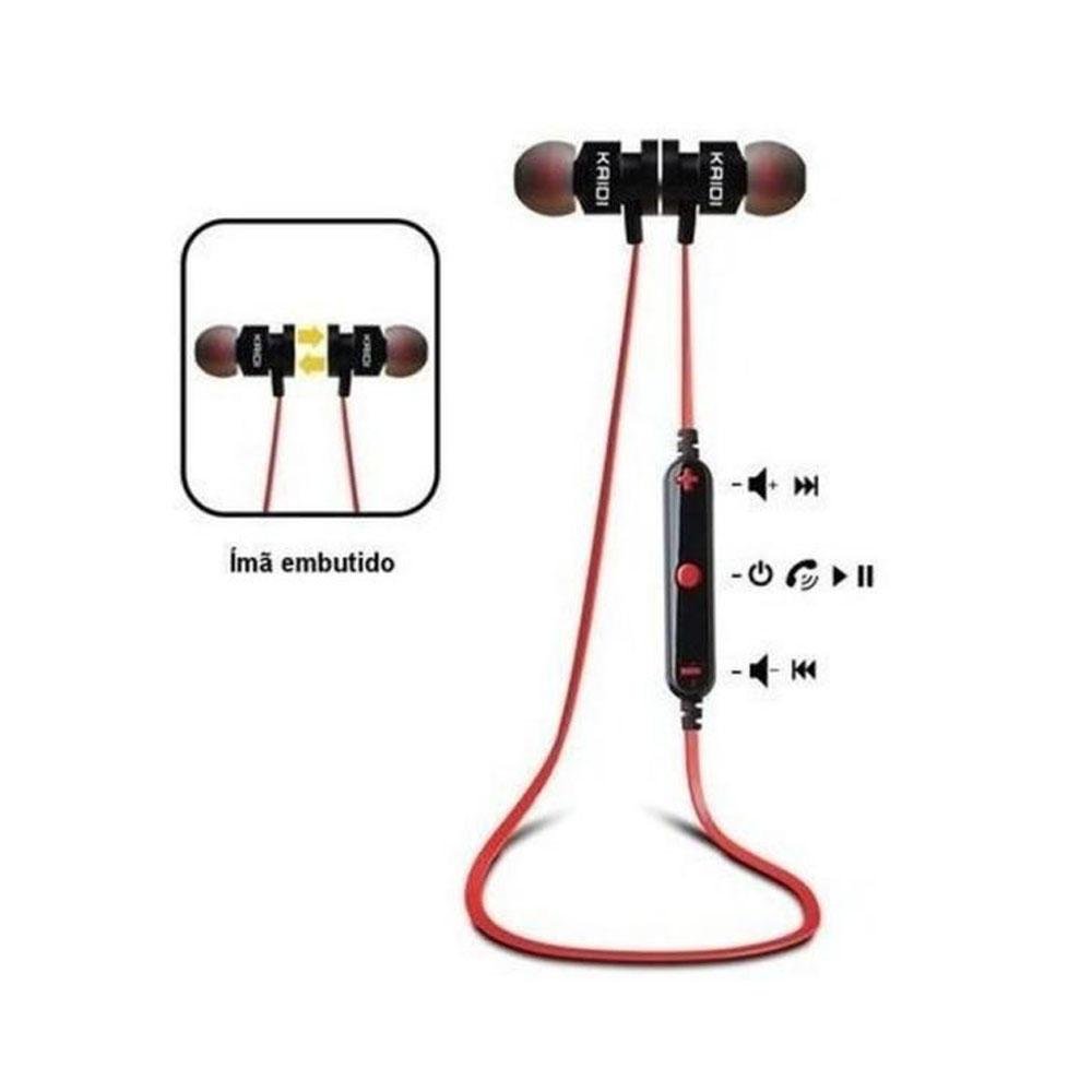 Fone De Ouvido Sem Fio, Kaidi Stereo 901, Sport Smart, Bluetooth
