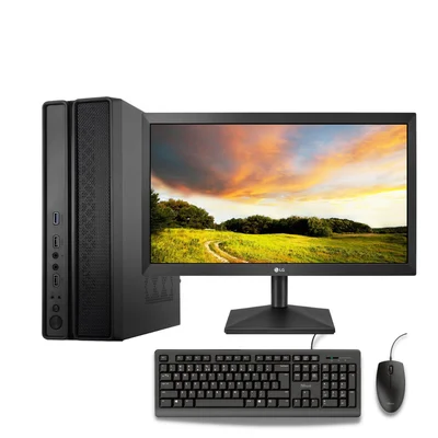 Computador Kaikora, Intel Core I5, 8GB, SSD 240GB + Monitor LED 19.5 Polegadas