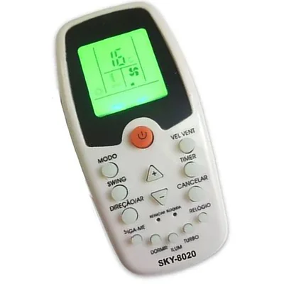 Controle Vc Mbtech Remoto Para Ar Komeco Kohi 12fc 1hx Compatível