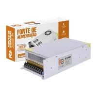 Fonte Fc Fontes Fc1250cn Colmeia Multiuso, 12v, 50a, 600w