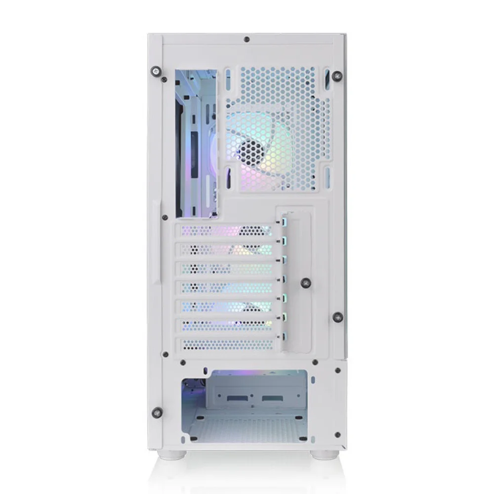 Imagem 2 de 5 do produto Gabinete Thermaltake View 200 TG, Mid Tower, ArGB, Snow - Ca-1x3-00m6wn-00