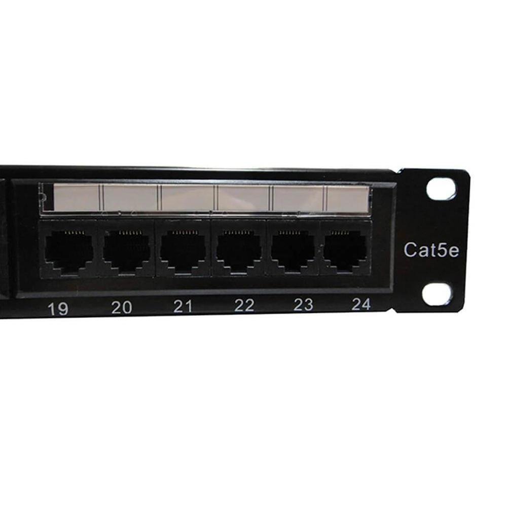 Imagem 3 de 4 do produto Patch Panel 24 Portas, Cat.5e