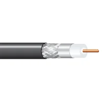 Cabo Coaxial Cabletech Alcu 75 Preto KaBuM