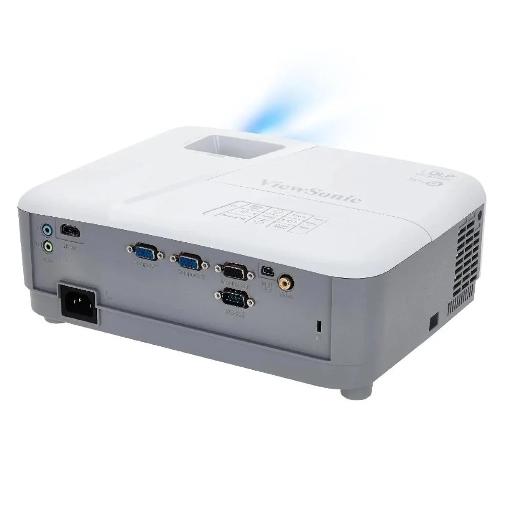 Imagem 4 de 5 do produto Projetor Viewsonic Pa503x, 3800 Lúmens, Xga,1024x768, 22.000:1 Contraste, HDMI, Branco
