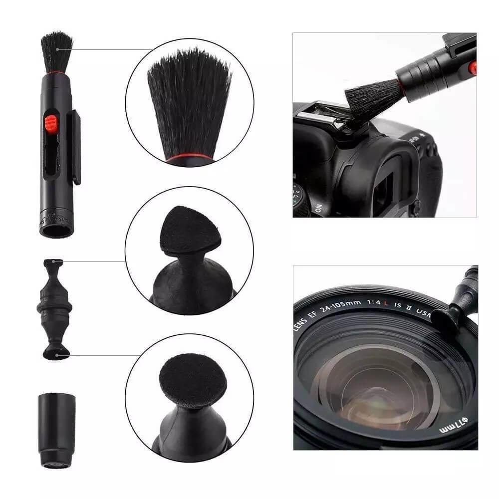 Kit Acessórios De Limpeza Funpro, Para Lentes / Câmeras / Celulares