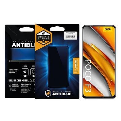 Película Gorila Shield, Para Xiaomi Poco F3, Antiblue