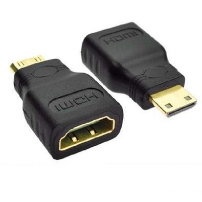Adaptador Conector Cabo HDMI, Entra HDMI X Sai Mini HDMI