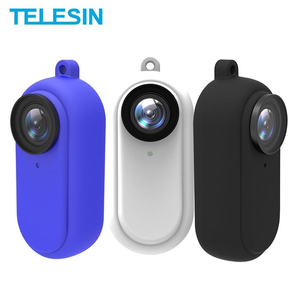 Imagem 4 de 5 do produto Capa De Silicone Telesin Para Insta360 Go 2, Branco