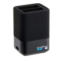 Carregador Duplo Para Câmeras Gopro 8, 7, 6 E 5 Black